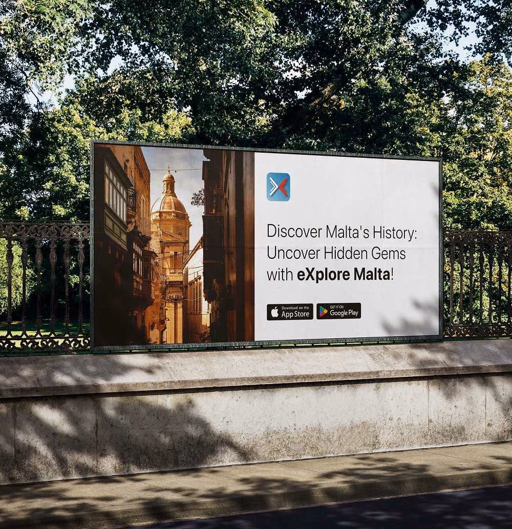 eXplore Malta branding and app design project